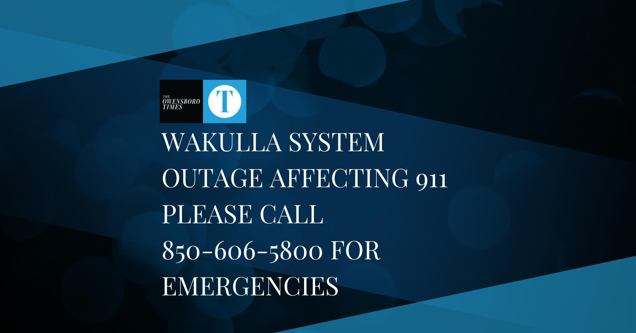 911 Telephone Outage Emergency