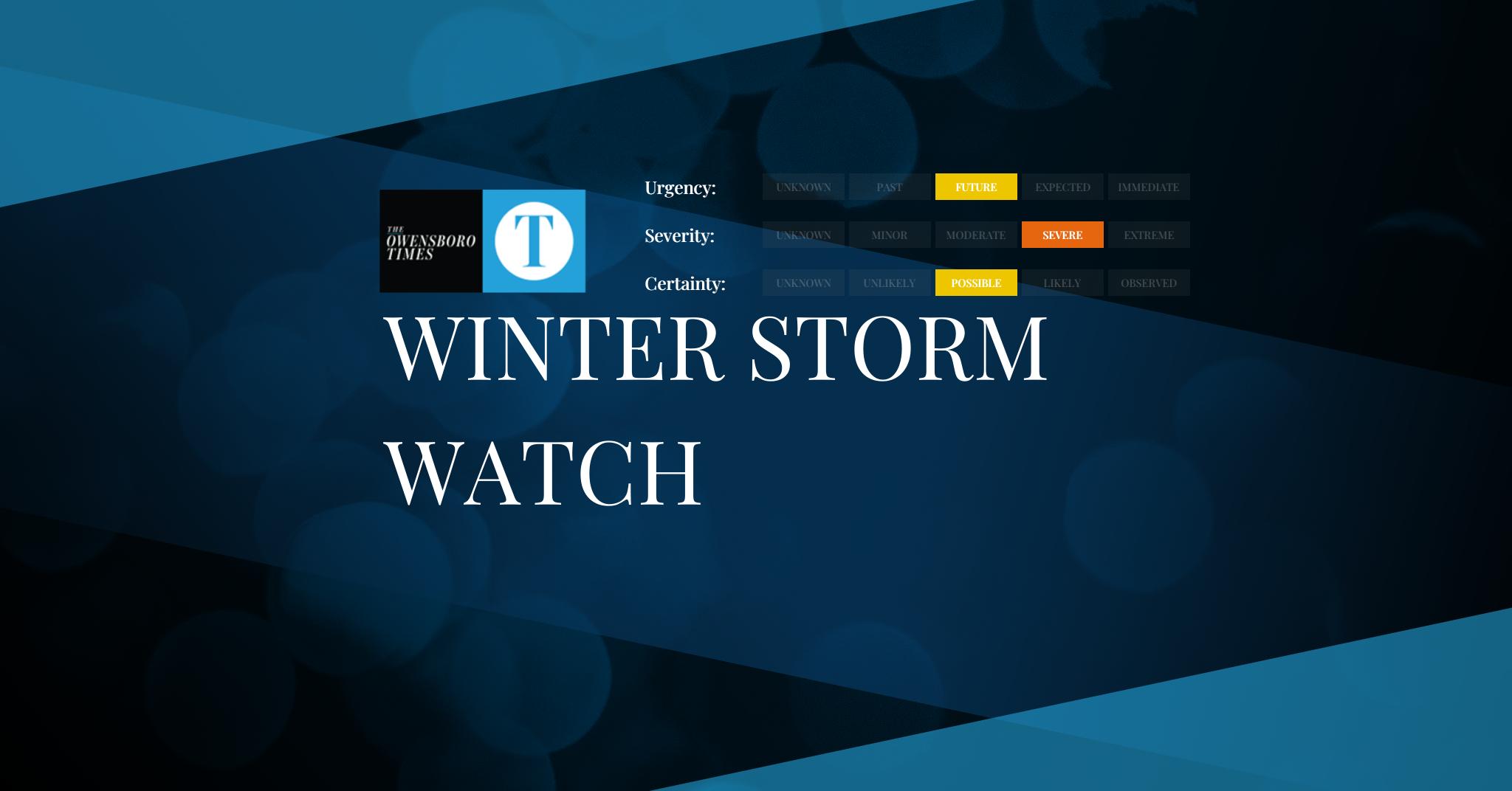 Winter Storm Watch
